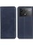 Xiaomi Poco F6 Pro 5g Kılıf Manyetik Kapanış Bölünmüş Deri Cüzdan Telefon Kapağı-Mavi (Yurt Dışından) 1