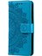 Xiaomi 14T Standlı Kılıf Baskılı Totem Pu Deri Cüzdan Telefon Kapağı-Mavi Için (Yurt Dışından) 5