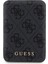 Lisanslı Powerbank Pu Deri 4g Desenli Metal Yazı Logolu 5000MAH 15W Siyah 1