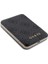 Lisanslı Powerbank Pu Deri 4g Desenli Metal Yazı Logolu 5000MAH 15W Siyah 3