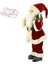 Yılbaşı Süsü Noel Baba Biblo Figür Büyük Boy 45 cm - Peluş Ayılı Hediye Çuvalı ve Aksesuarları ile 3