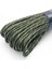 Polyester Paracord Ip 4 mm Haki Beyaz Desenli Renk 30 Metre 1