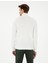 Erkek Ekru Slim Fit Balıkçı Yaka Yün Karışımlı Triko Kazak 50296445-VR019 5