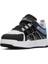 Günlük Erkek Kız Çocuk Sneaker Rugan Lastik Bağcıklı Cırtlı Oval Burunlu Spor Ayakkabı 020 2