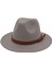 Fedora Ş Tokalı Şı Geniş I Ş Açık Gri (Yurt Dışından) 4