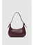 Muse Bordo Oval Baget Çanta 1