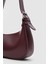 Muse Bordo Oval Baget Çanta 3