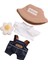 17CM Giysileri Karikatür Şık Fotoğraf Aksesuarları Giysileri 4 Set (Yurt Dışından) 1