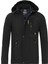 Kürklü Su ve Rüzgar Geçirmez Siyah Softshell Kışlık Erkek Mont 1