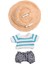 15-17CM Damalı Pantolon Için Pantolon Ş Aksesuarları ile 3 Moda (Yurt Dışından) 1