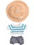 15-17CM Damalı Pantolon Için Pantolon Ş Aksesuarları ile 3 Moda (Yurt Dışından) 3