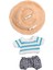 15-17CM Damalı Pantolon Için Pantolon Ş Aksesuarları ile 3 Moda (Yurt Dışından) 4