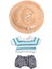 15-17CM Damalı Pantolon Için Pantolon Ş Aksesuarları ile 3 Moda (Yurt Dışından) 5