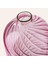 Nanjıng Borosilikat Cam Dekoratif Obje 10X10X21 cm Pembe 4