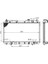 BHN000026 Radyatör Brazing At 350X668X26 Crv 2.0ı 95-681021 19010P3F901 1