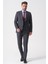 Fortaleza TY2487 Slim Fit Yelekli Likralı 6 Drop Takım Elbise Desenli 1