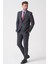 Fortaleza TY2487 Slim Fit Yelekli Likralı 6 Drop Takım Elbise Desenli 5