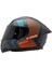 Rapid 2 Extra Race Full Face Motosiklet Kaskı Yarış Spoiler + Siyah Vizörlü 3