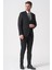 São Paulo TY2484 Slim Fit Likralı Yelekli 6 Drop Takım Elbise Desenli 3