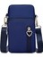 Kadın Küçük Crossbody Çanta Cep Telefonu Çanta Kartlıklı Cüzdan Kol Çantası, Bozuk Para Cüzdanı (Derin Orkide) (Yurt Dışından) 1