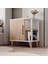 Home Enda Taksuk 4 Raflı Kapaklı Modern Komodin Çam 1