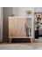 Home Enda Taksuk 4 Raflı Kapaklı Modern Komodin Çam 2