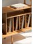 Legno Ahşap Kitaplık ve Raf Ünitesi, 120 x 90, Tik Renk, CPT4694-120 3