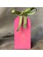 El Yapımı Gökkuşağı Motifli Pembe Renkli Dekoratif Mum - 6 x 12 cm 4