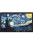 Van Gogh Yıldızlı Gece Tablo - Poster Dünyaca Ünlü (Model- 4) 70 cm x 117 cm 13 2