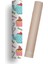 Mutfak Tezgah Arası Kendinden Yapışkanlı Folyo Kaplama Çay - Cupcake Desen 60 cm x 100 cm 4