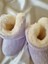 Peluş Bebek Tüylü Kaymaz Taban Patik 0-9 Ay Panduf 3