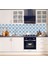 Mutfak Tezgah Arası Kendinden Yapışkanlı Folyo Kaplama Mavi 60 cm x 100 cm 2