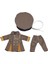 1/12 Moda Giysileri Cosplay Çocuk Oyuncak Giysileri OB11 Için Yeşil (Yurt Dışından) 2