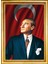 Statik Tutunma Özellikli Tablo - Poster Atatürk (Model- 5) 70 cm x 100 cm 13 2