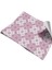Mutfak Tezgah Arası Kendinden Yapışkanlı Folyo Kaplama Pembe Çiçekli Fayans Desen 60 cm x 100 cm 3