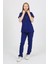Freesia Hakim Yaka Saks Mavi Unisex Uniforma (Likralı) 2xs - Takım - Hayır Isim Yazılmasın 2
