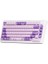 MOD 007 HE PC Purple Melody Hall Effect Manyetik Switch RGB Hotswap Mekanik Gaming Klavye 3
