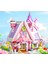 Orman Peri Masalı Şeker Evi Kahve Evi Kız Modeli Montajlı Oyuncak (Yurt Dışından) 2