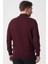Salvador 1010 Basic Slim Fit Pamuklu Yarım Balıkçı Triko Bordo 4