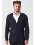 São Paulo 1112 Pike Örgü Slim Fit Pamuklu Triko Siyah 1