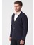 São Paulo 1112 Pike Örgü Slim Fit Pamuklu Triko Siyah 2