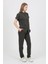 Freesia Hakim Yaka Koyu Haki Unisex Uniforma (Likralı) 2xs - Takım - Hayır Isim Yazılmasın 2