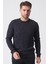 São Luís 2023630 Slim Fit Pamuklu Venezia Spor Yaka Triko Lacivert Antrasit 1