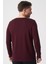 Belo Horizonte 1111 Slim Fit Basic Torba Sosisyaka Triko Bordo 4