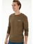 Erkek Haki Sweatshirt 50293742-VR027 3