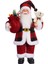 Noel Noel Baba Figürü Dekorasyonu Çok Yönlü Çocuklar Yetişkinler Aile Çocuk Oyuncağı Siyah ve Kırmızı Kareli (Yurt Dışından) 1