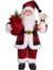 Noel Noel Baba Figürü Dekorasyonu Çok Yönlü Çocuklar Yetişkinler Aile Çocuk Oyuncağı Siyah ve Kırmızı Kareli (Yurt Dışından) 3