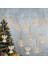 12 Ahşap Kolye Noel Dıy Asılı (Yurt Dışından) 4