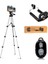 Bluetooth Kumandalı Gri Tripod Profesyonel Telefon/kamera Tutucu Tripod + çanta hediyeli 1