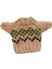 Bebek Örgü Giysiler Sevimli Minyatür Kazak 17CM Kolye Bebek Dekor Kahverengi (Yurt Dışından) 4